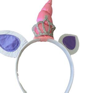 Girls Pink Gltter Colorful Unicorn Headband Fashion Party wear Hair accessory